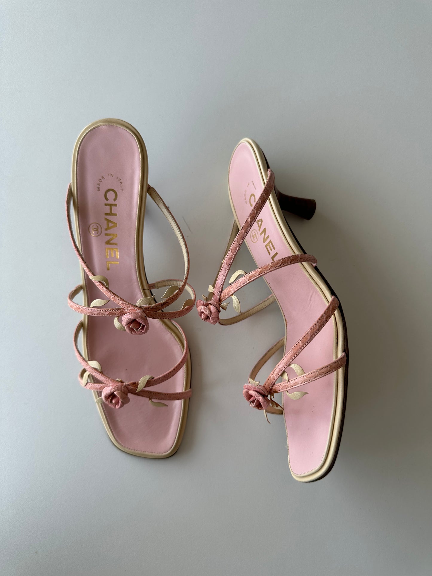Chanel Rosebud Heels (37)