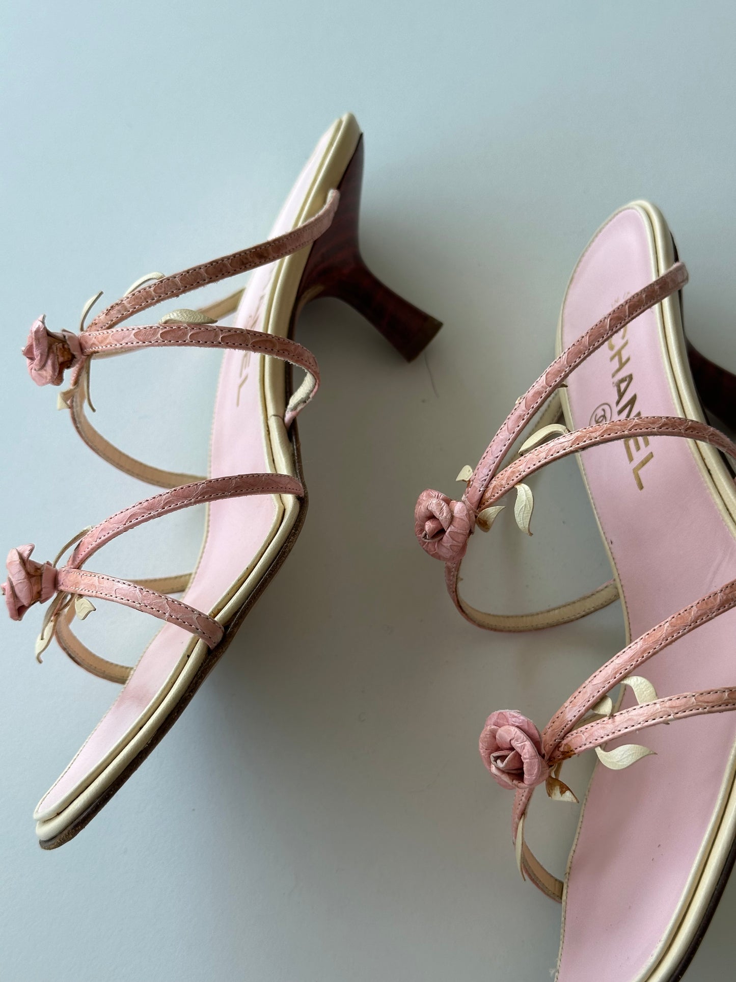 Chanel Rosebud Heels (37)