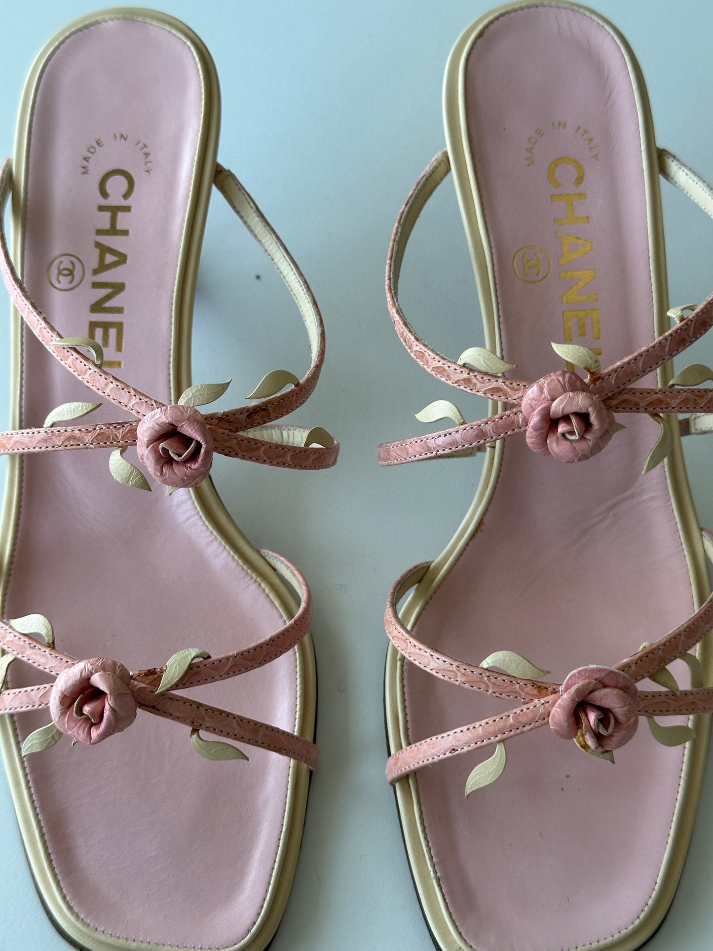 Chanel Rosebud Heels (37)