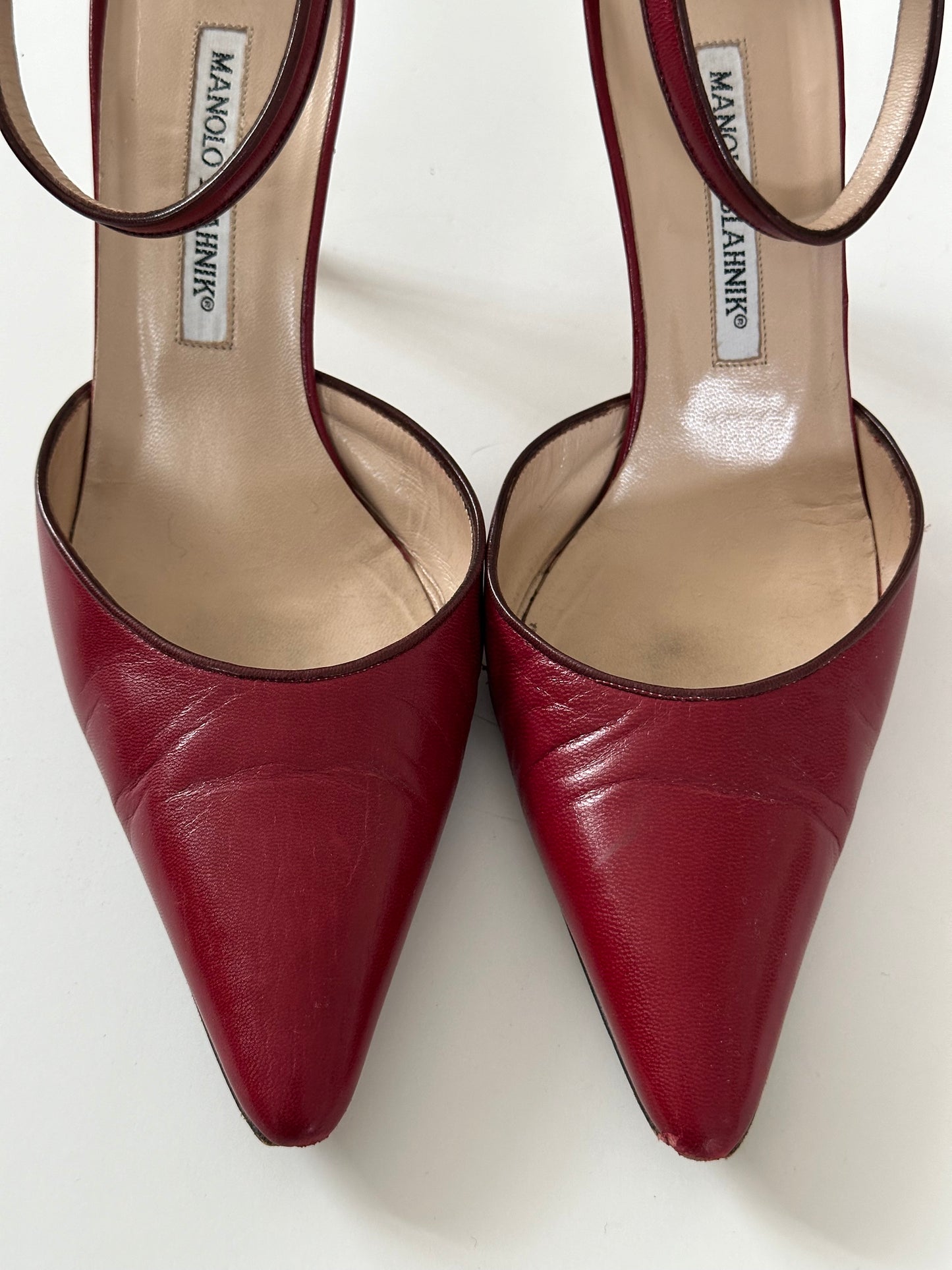 Manolo Blahnik Mary Jane Heel (38.5)