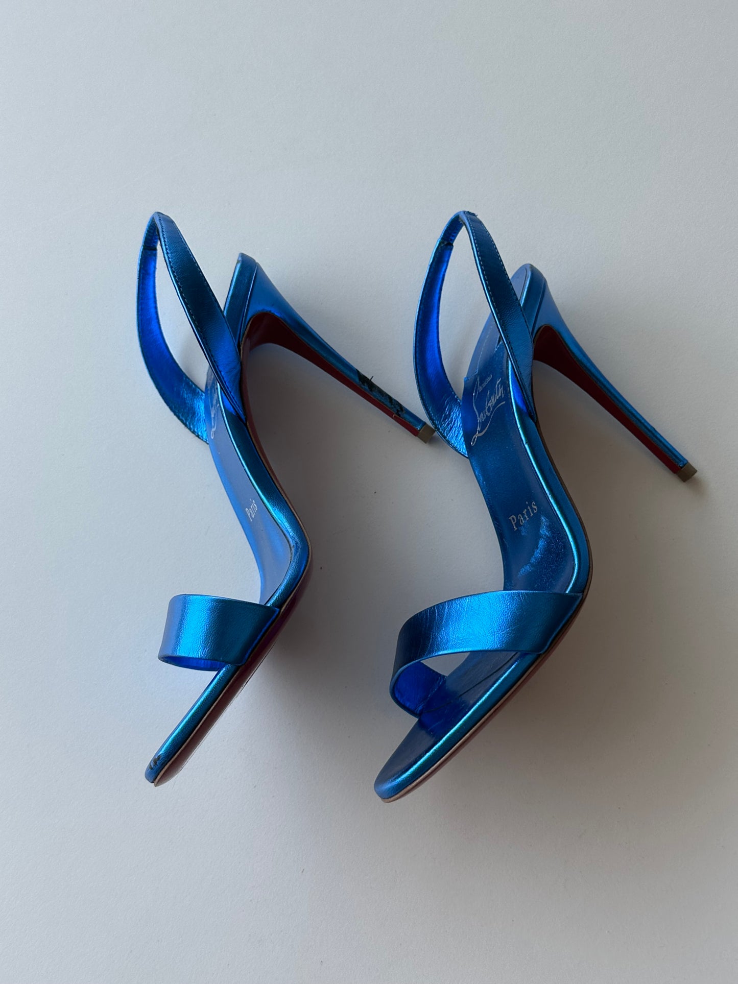Christian Louboutin Leather Slingback (36)