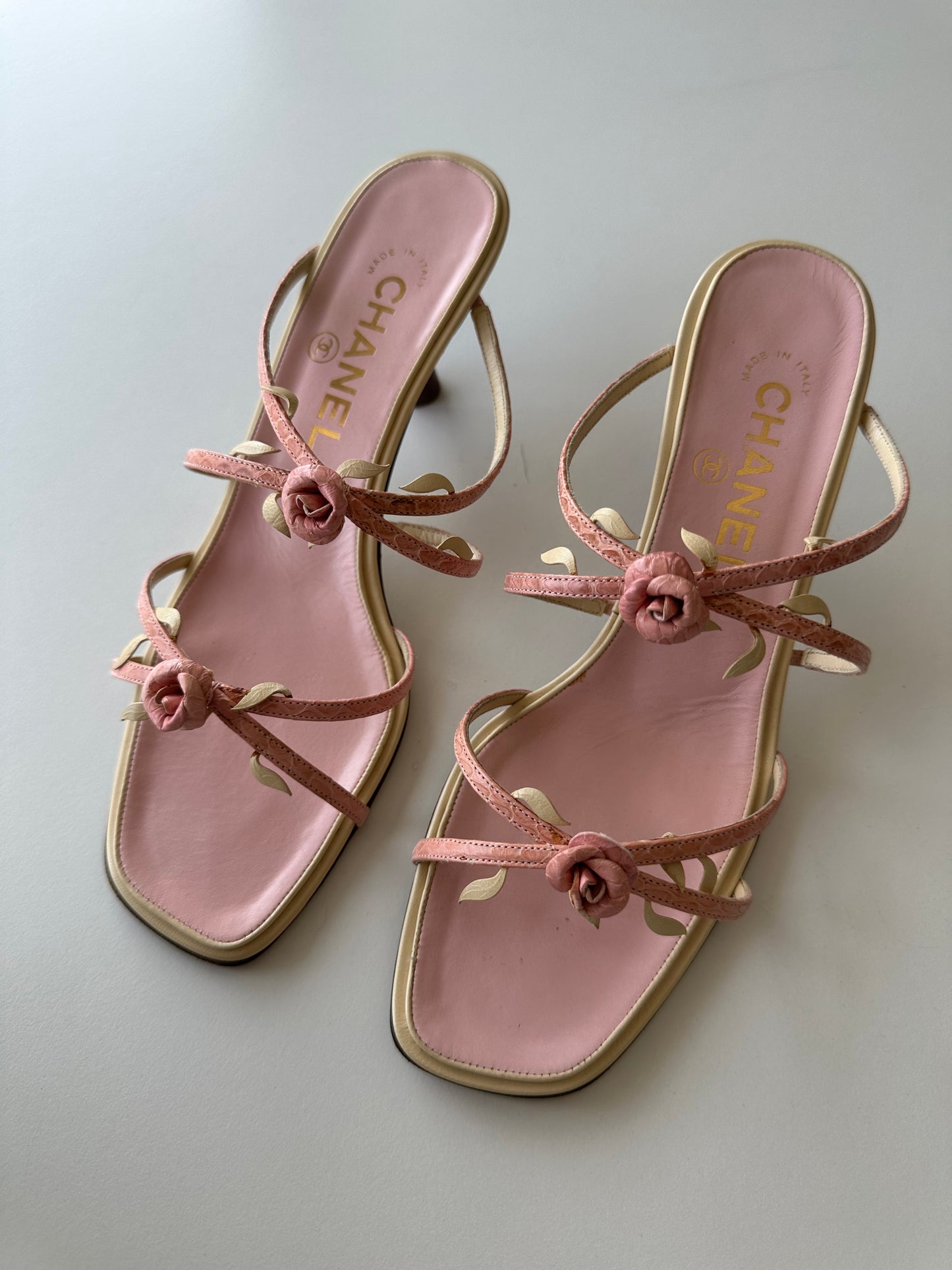Chanel Rosebud Heels (37)
