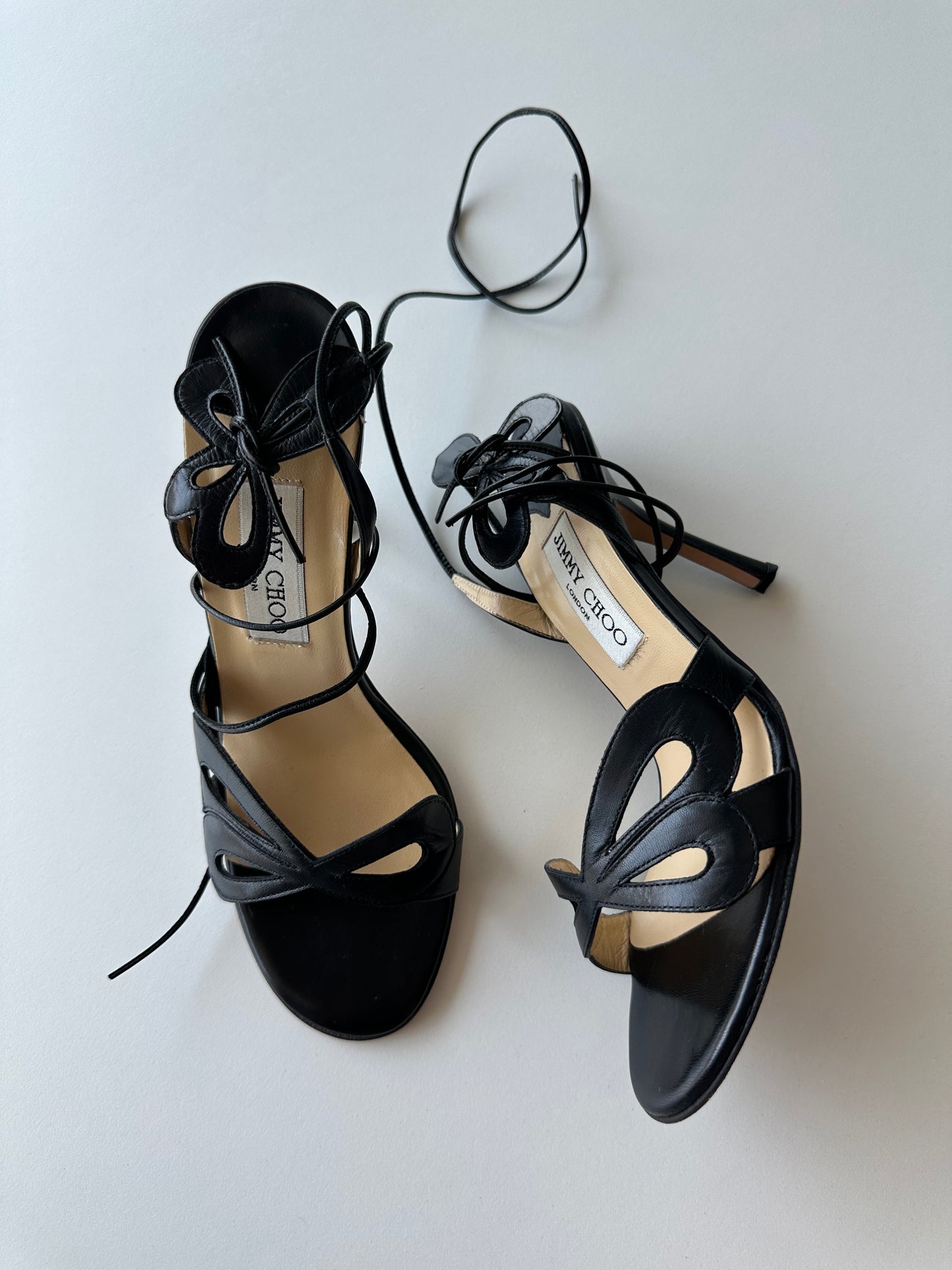 Jimmy Choo Butterfly Wrap Heel (37)
