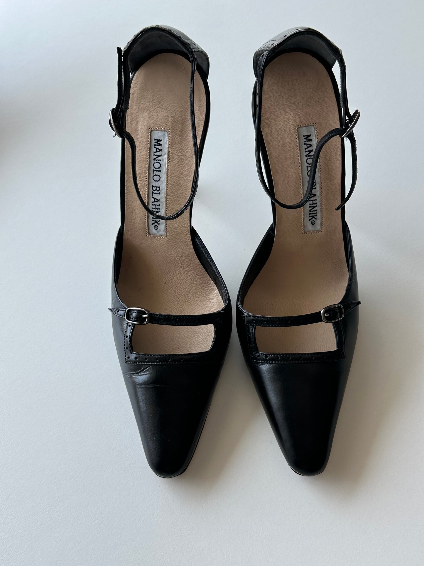 Manolo Blahnik Mary Jane (34.5)