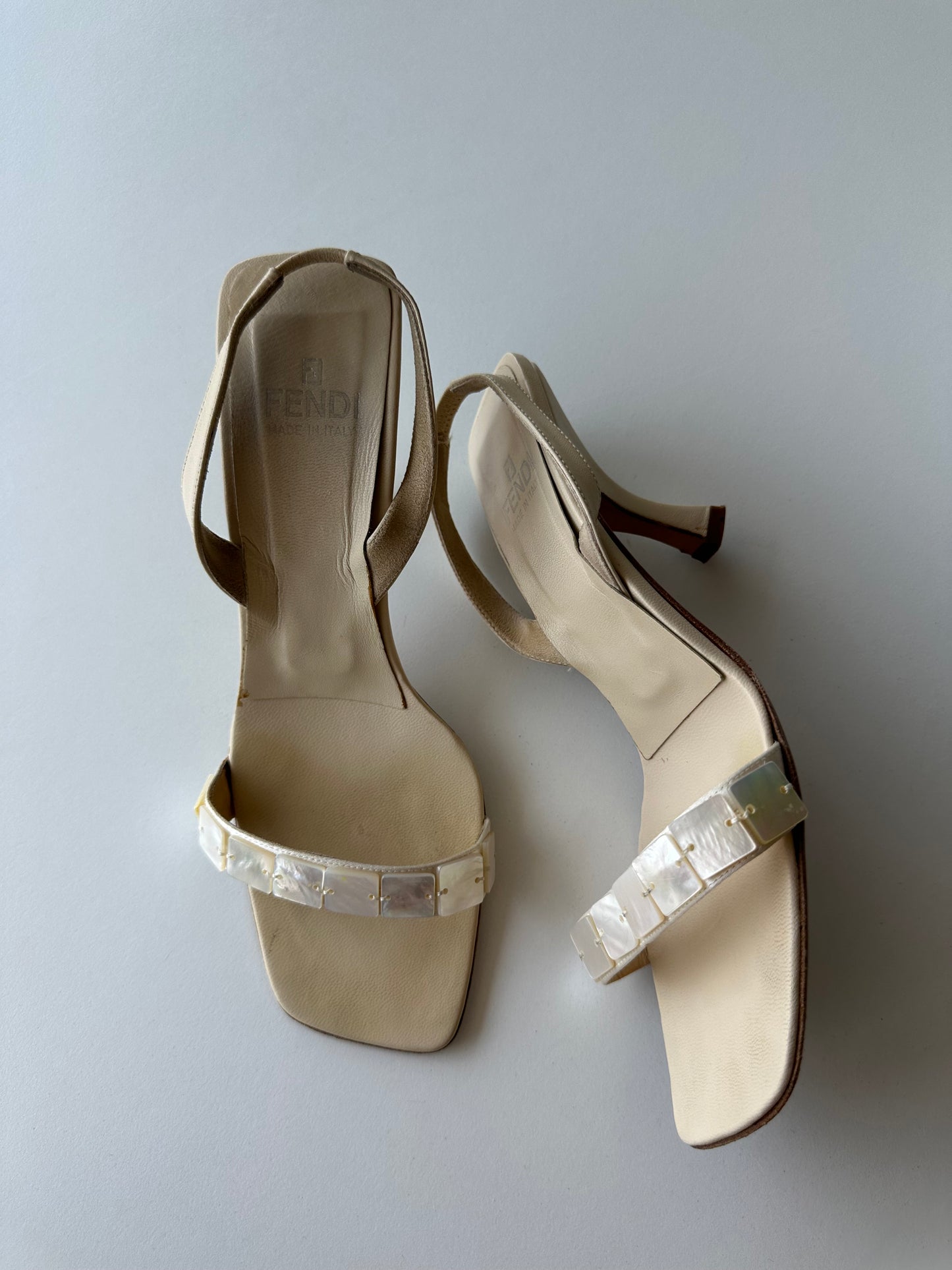Fendi Mother of Pearl Slingback (36.5)
