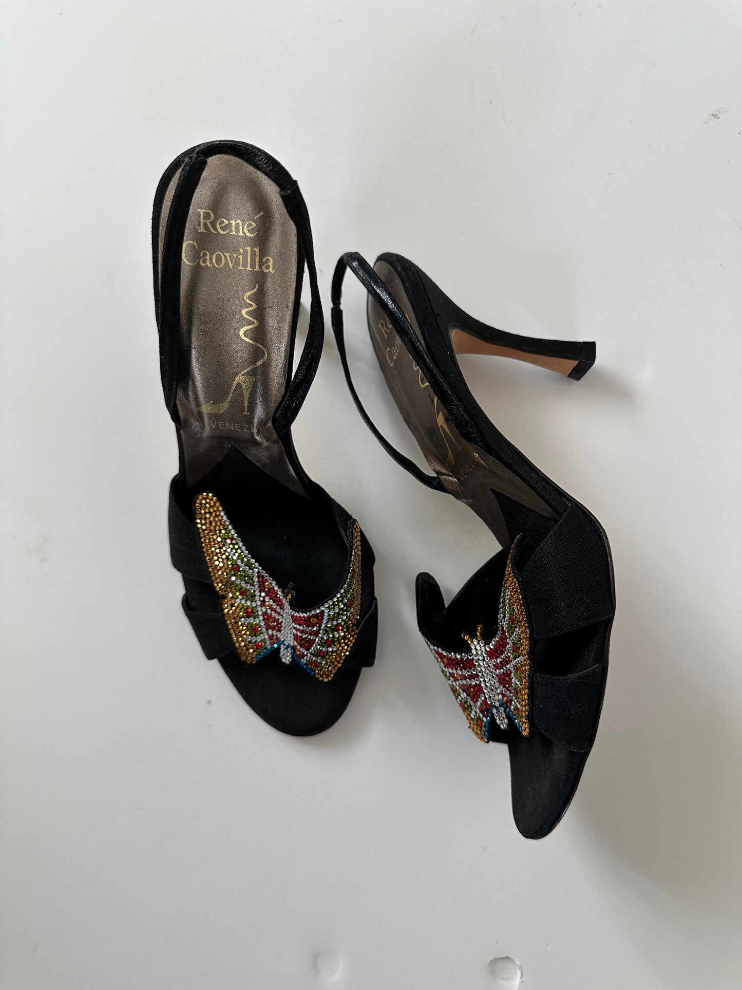Rene Caovilla Butterfly Heel (36.5)