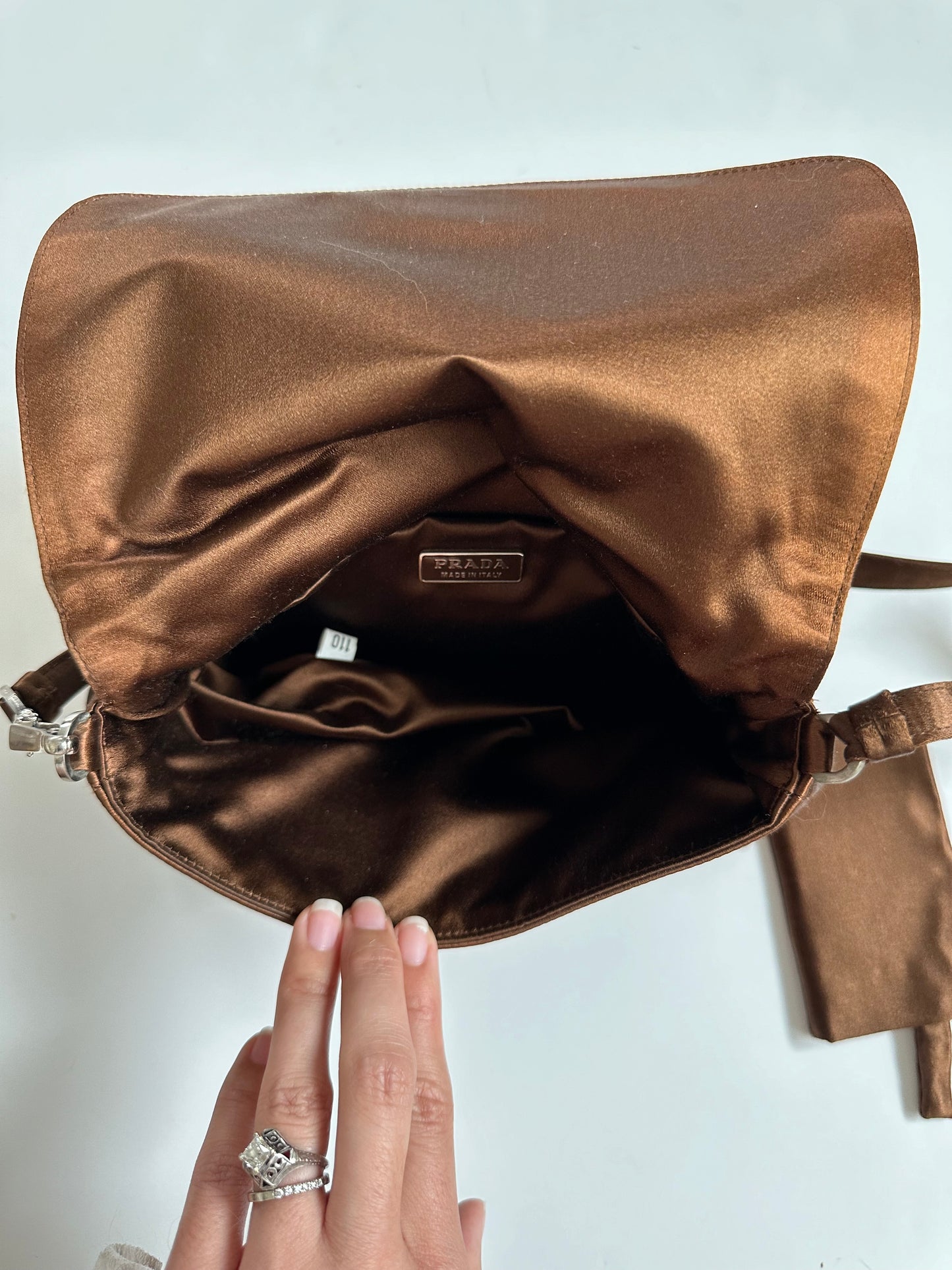 Prada 00's Raso Luce Sequin Bag