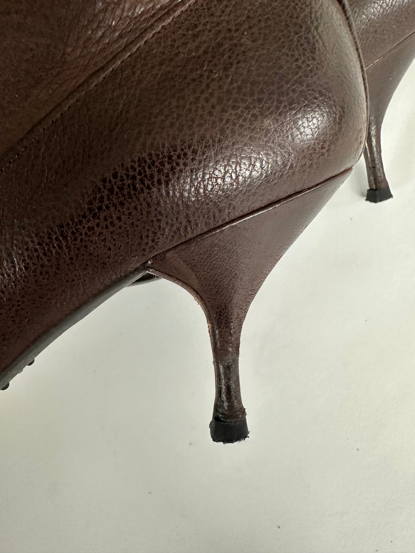 Prada Embroidered Boots (37.5)