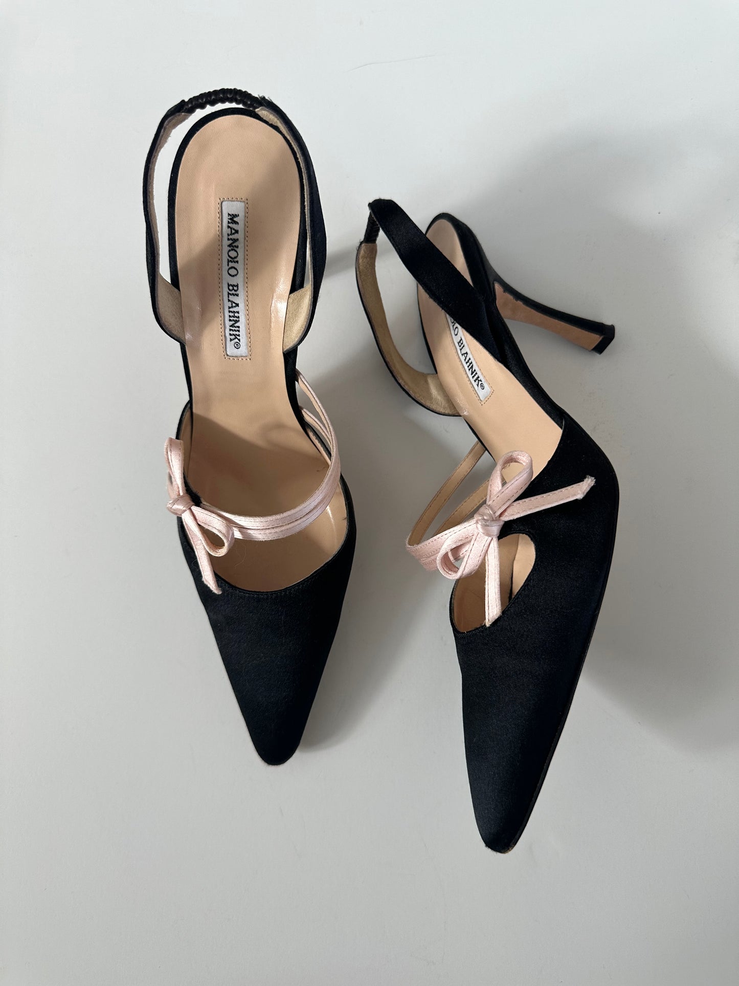 Manolo Blahnik Two Tone Slingback (39)