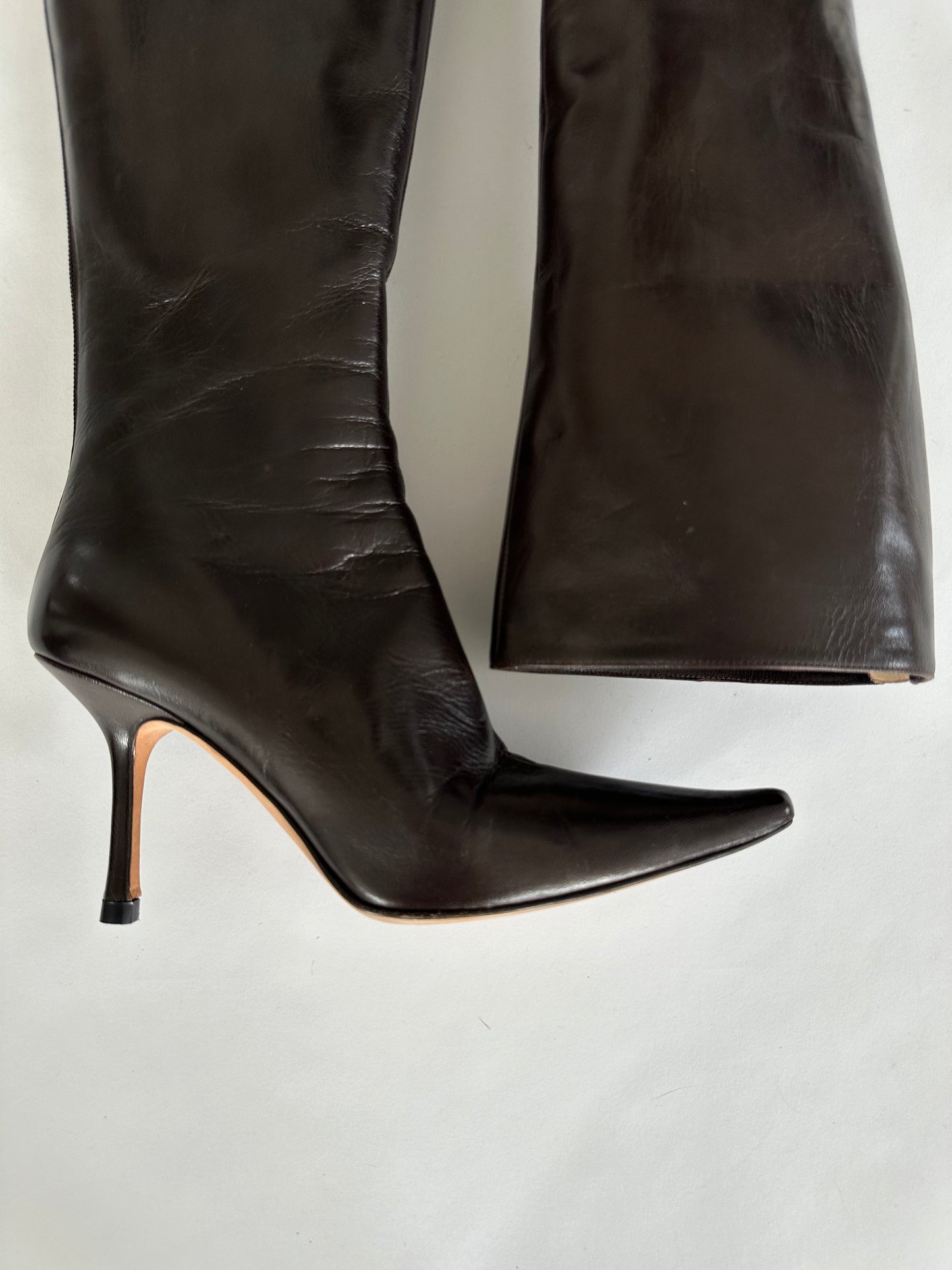 Jimmy Choo Leather Boots (39.5)