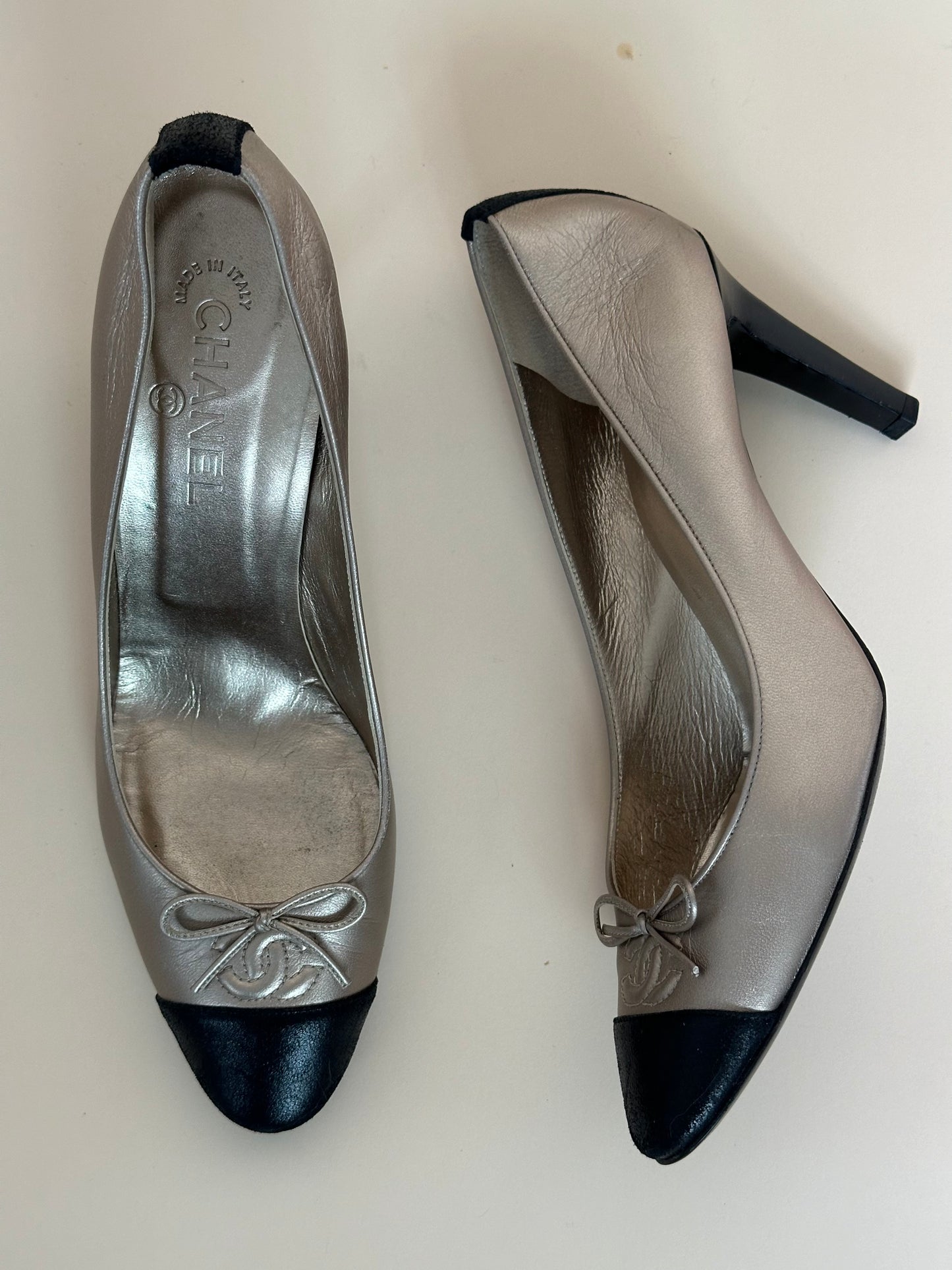 Chanel Cap Toe Ballet Pump (41)