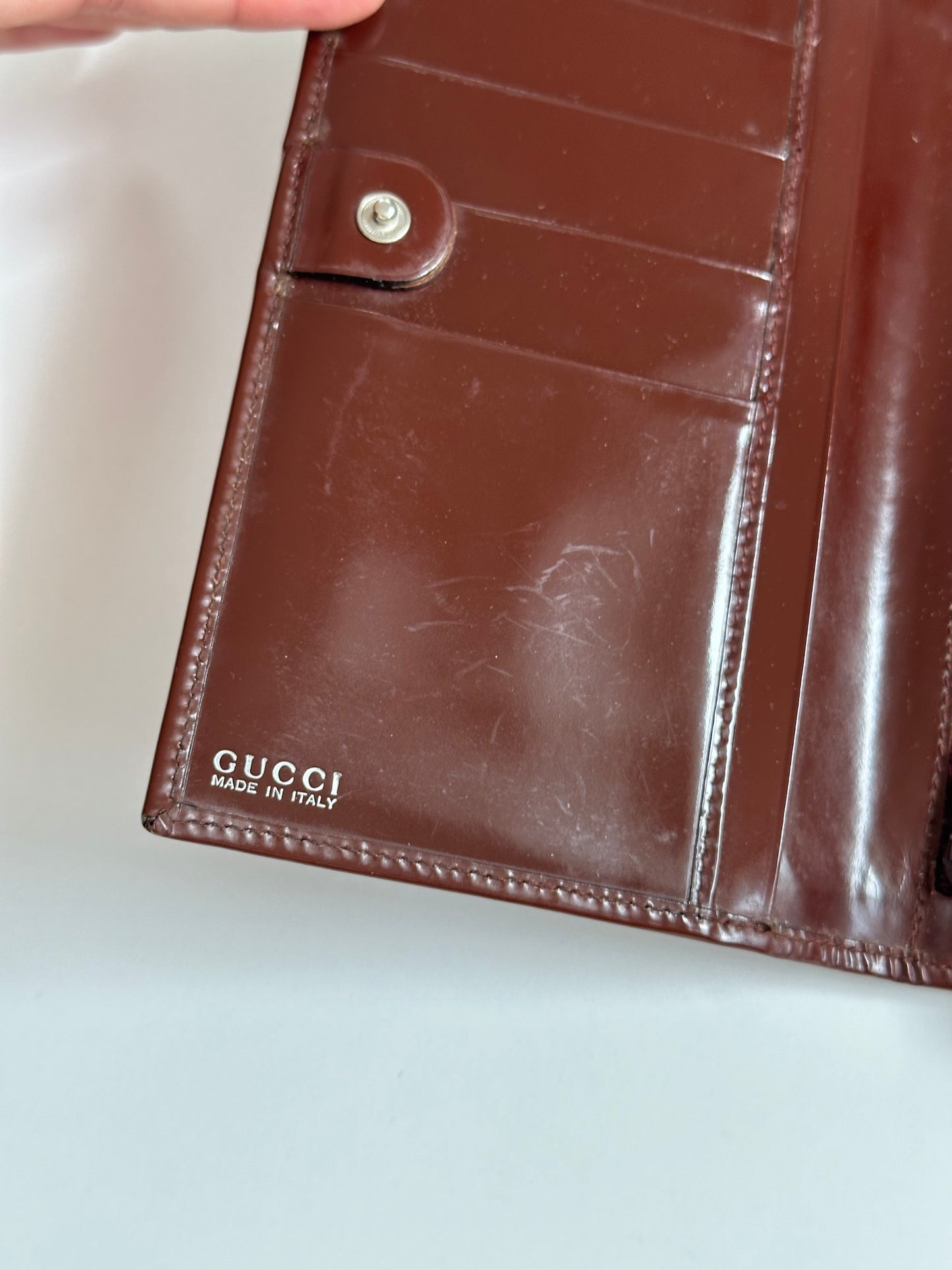 Gucci Chocolate Horsebit Wallet