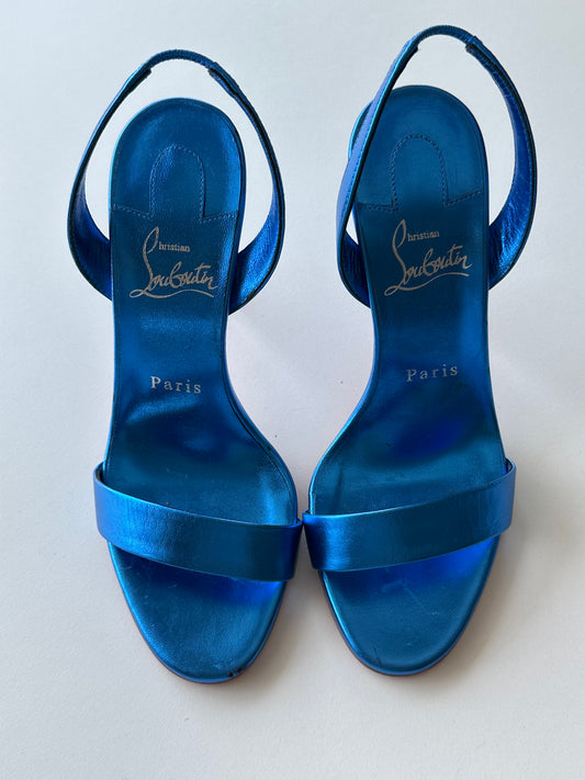 Christian Louboutin Leather Slingback (36)
