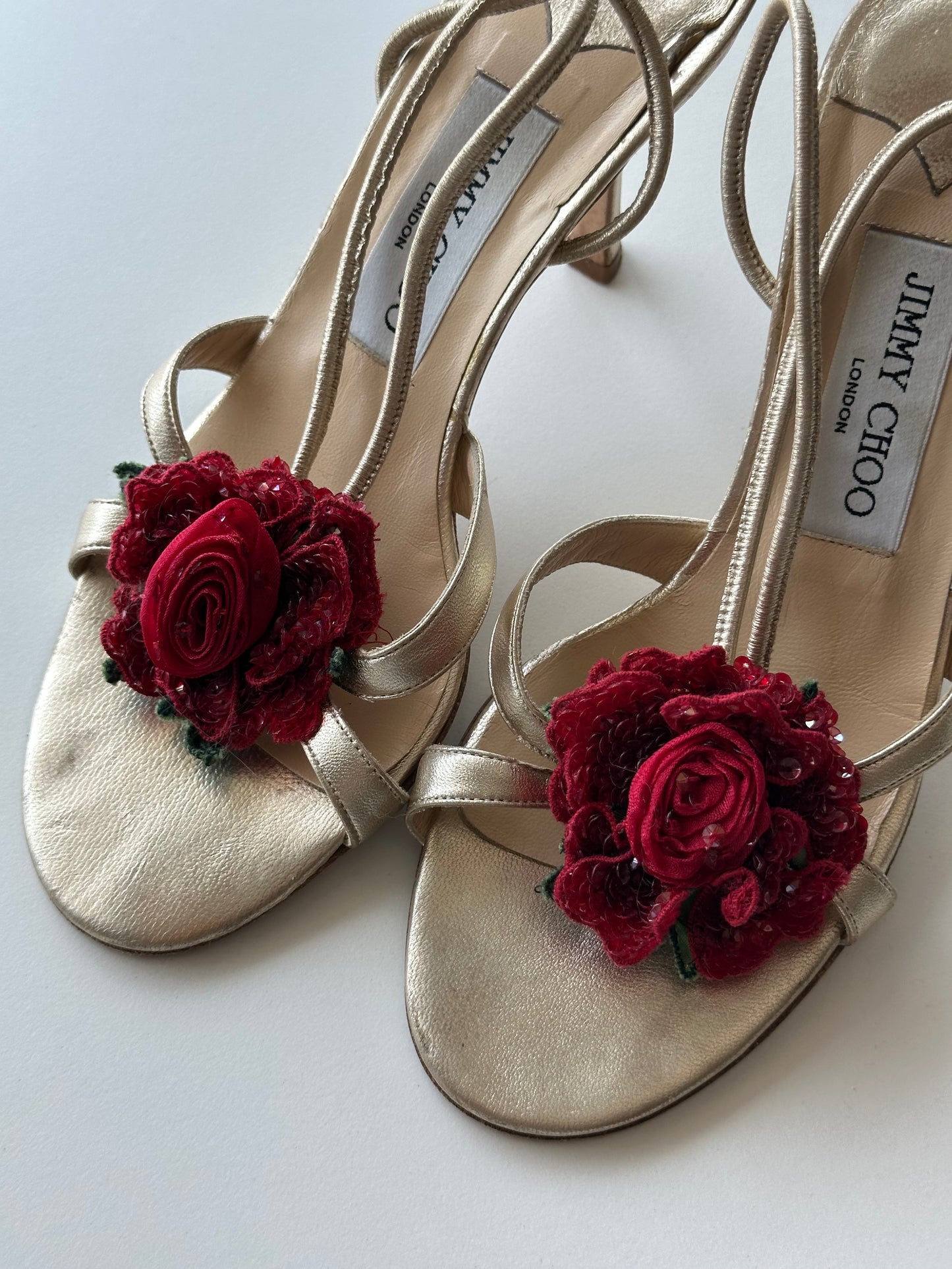 Jimmy Choo Rosebud Heel (36)