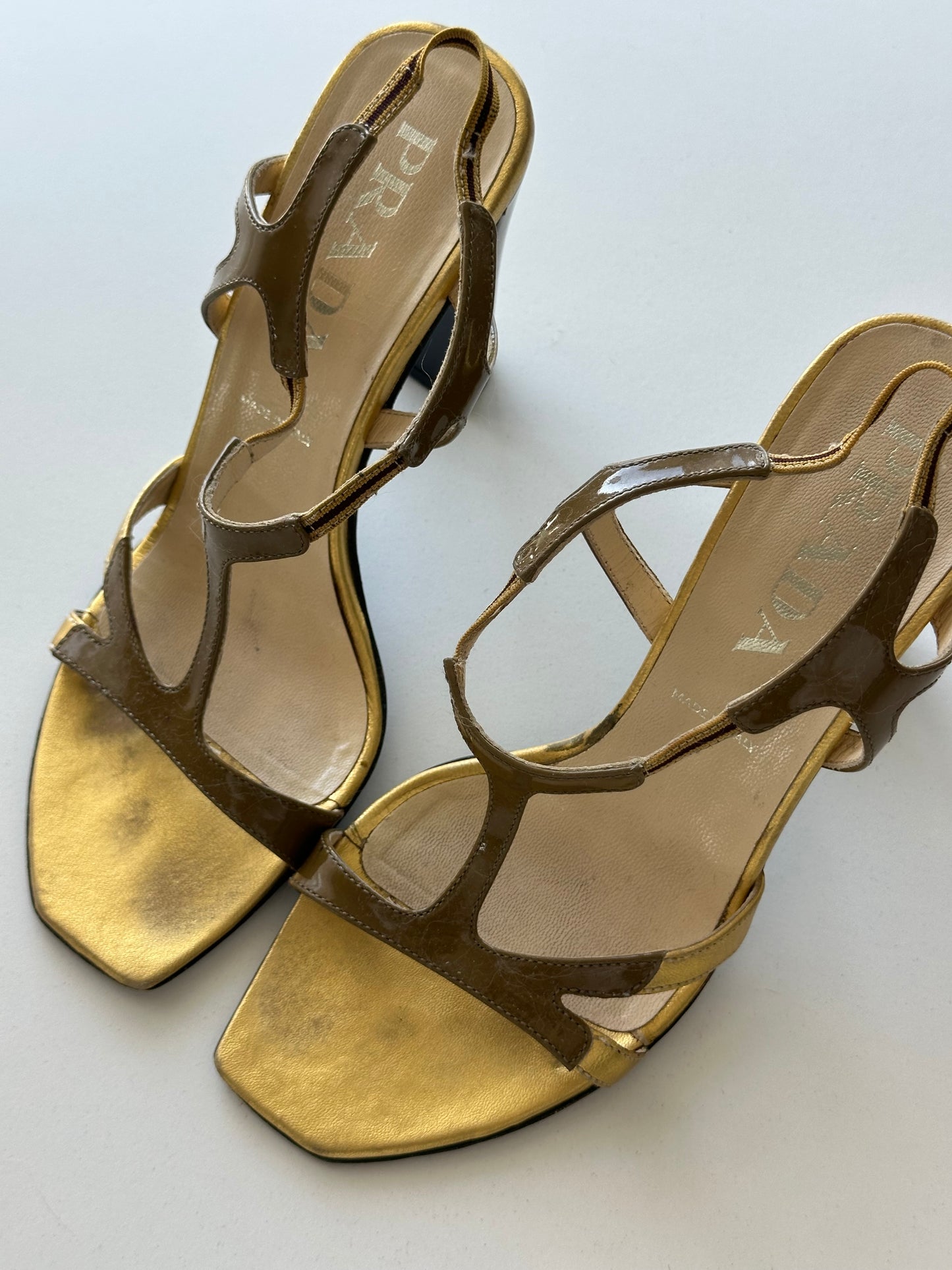 Prada Y2K Strappy Heel (36.5)