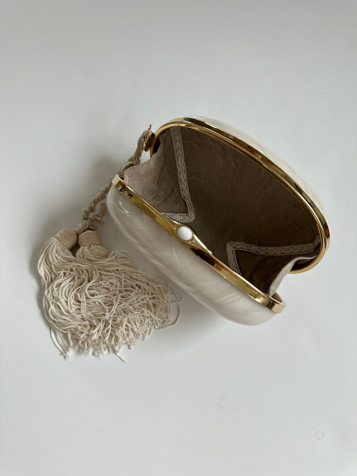 Mother of Pearl Italian Clutch