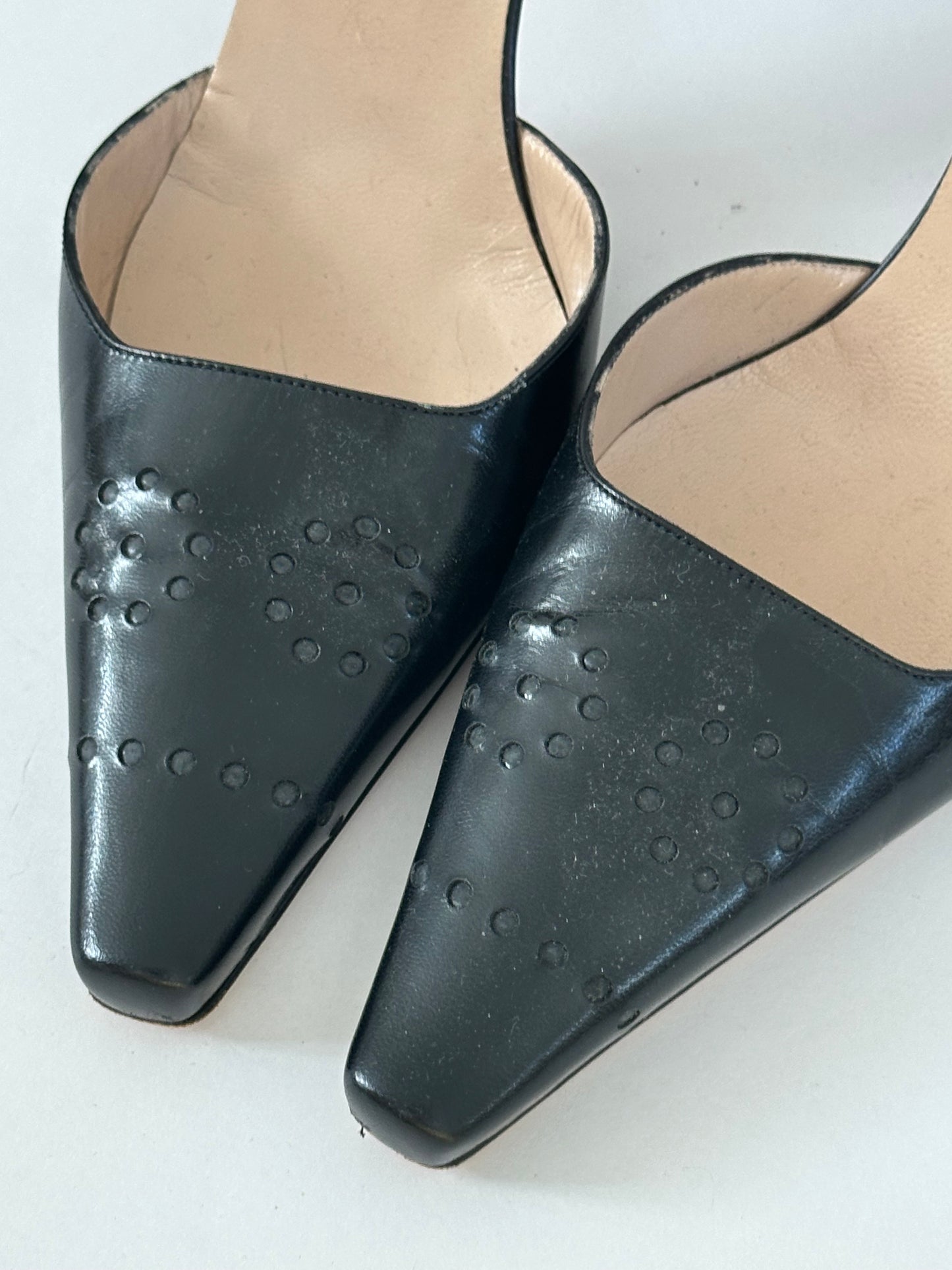 Manolo Blahnik Ankle Heels (38)&(36.5)