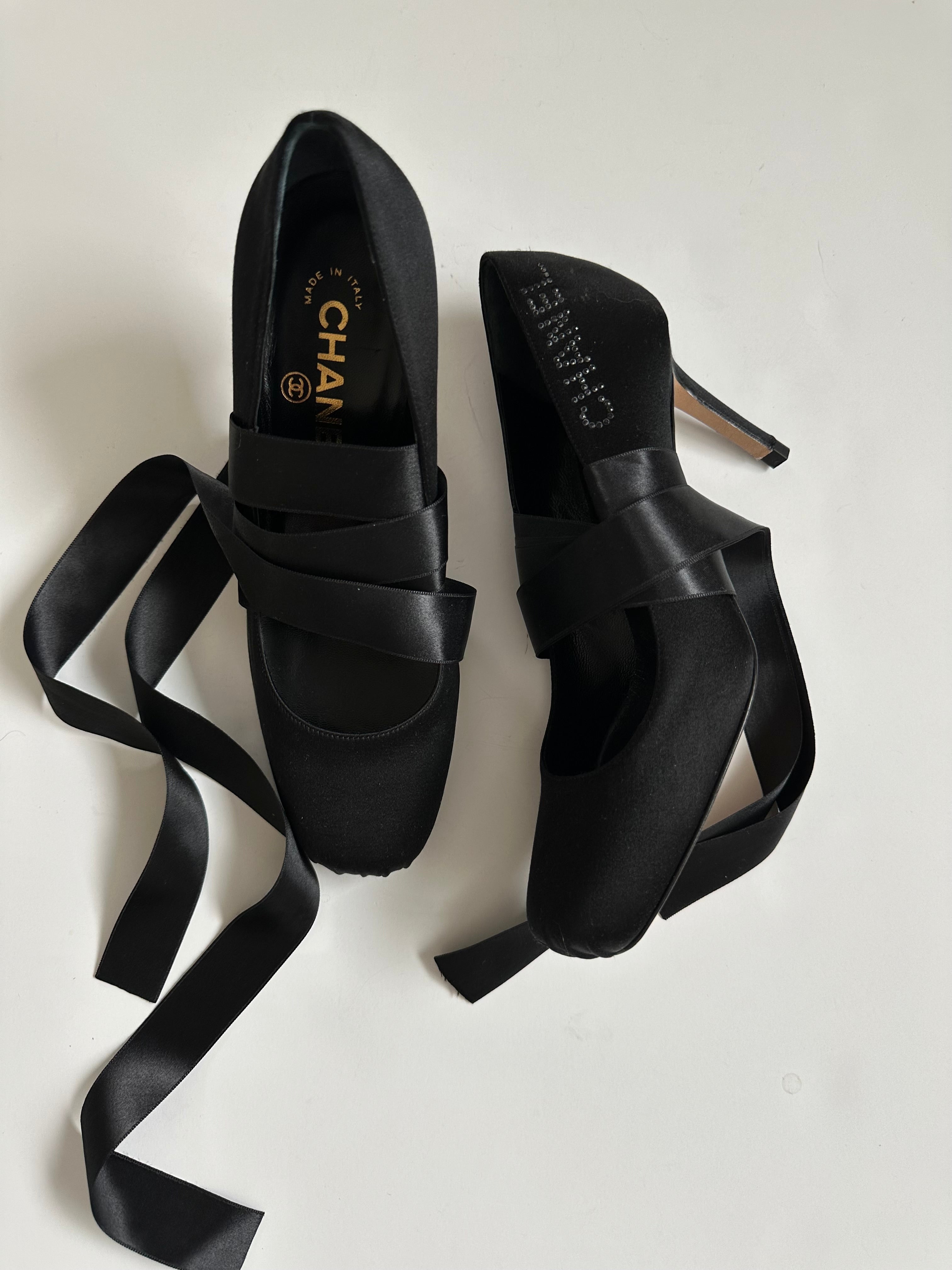 Chanel Ballerina Heels (37.5) – The Modern Romantique Chanel Ballerina Heels (37.5) – The Modern Romantique