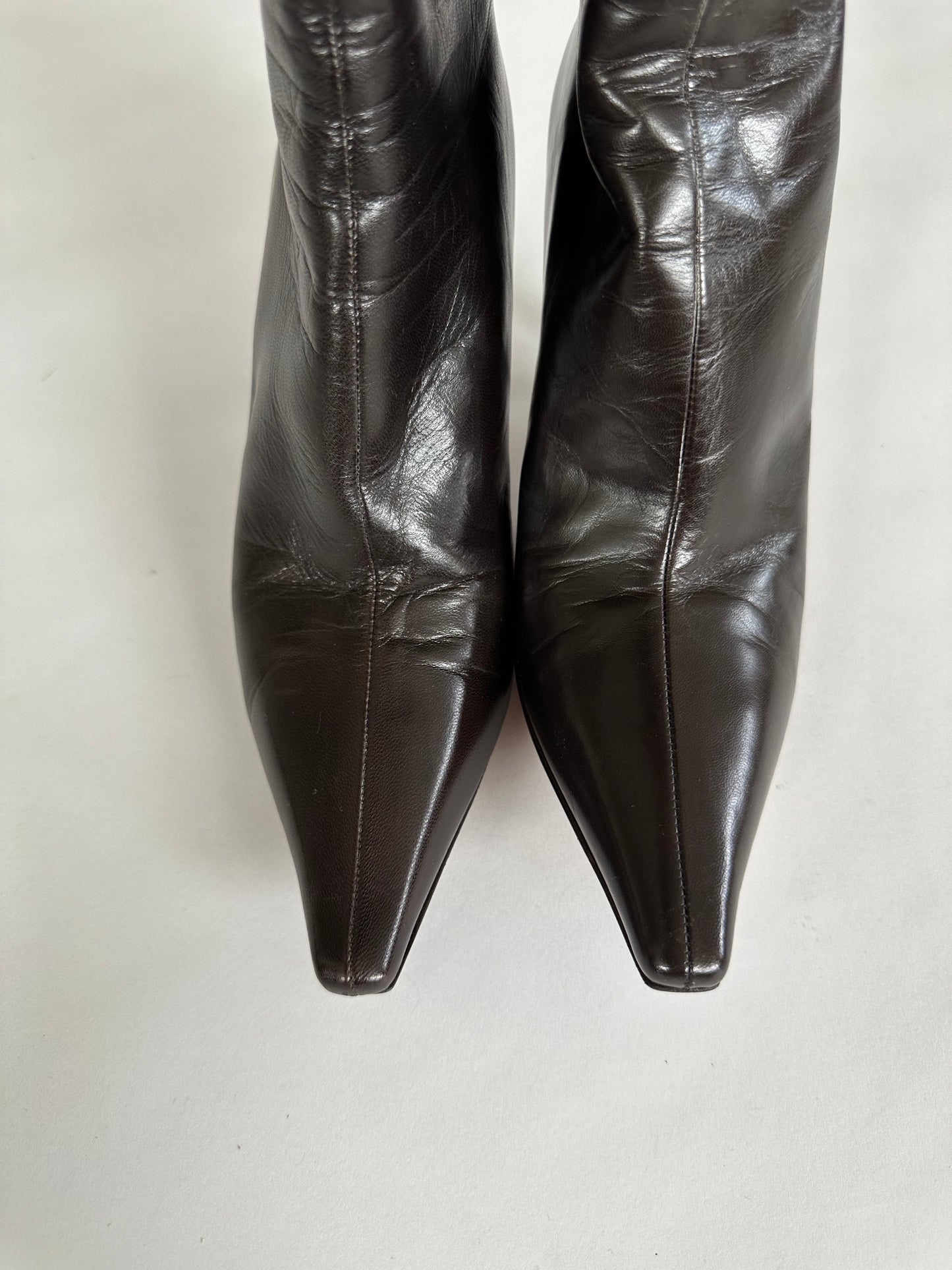 Jimmy Choo Leather Boots (39.5)