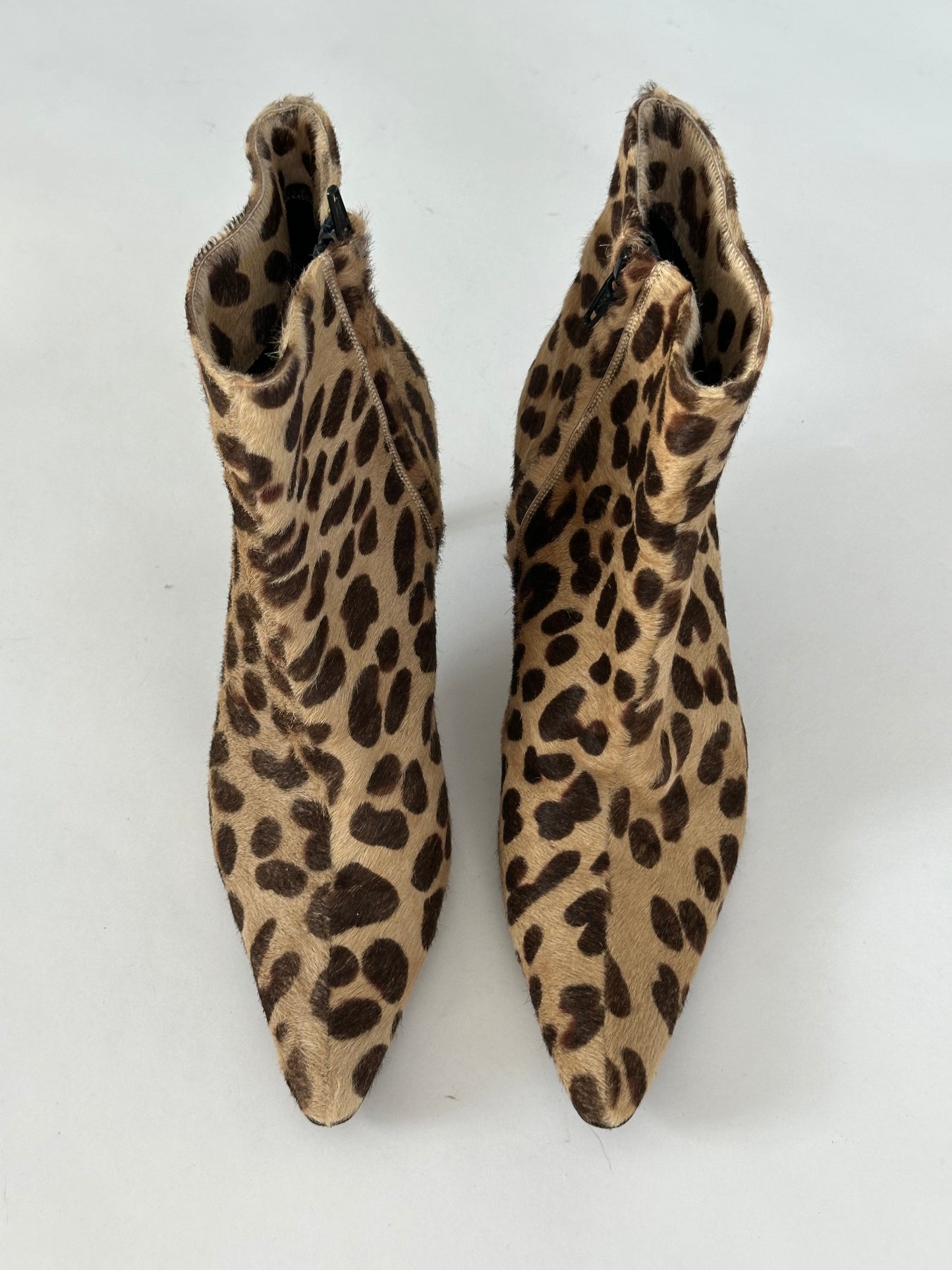 Dior Leopard Pony Hair Ankle Boot (36.5)