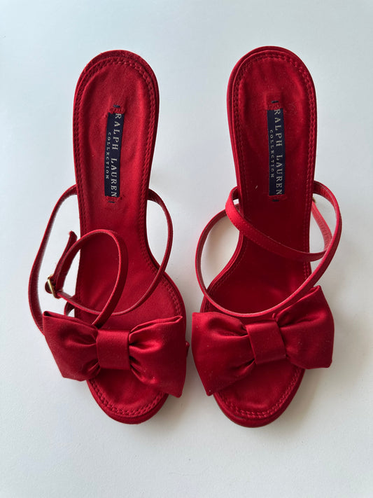 Ralph Lauren Collection Bow Heel (37.5)