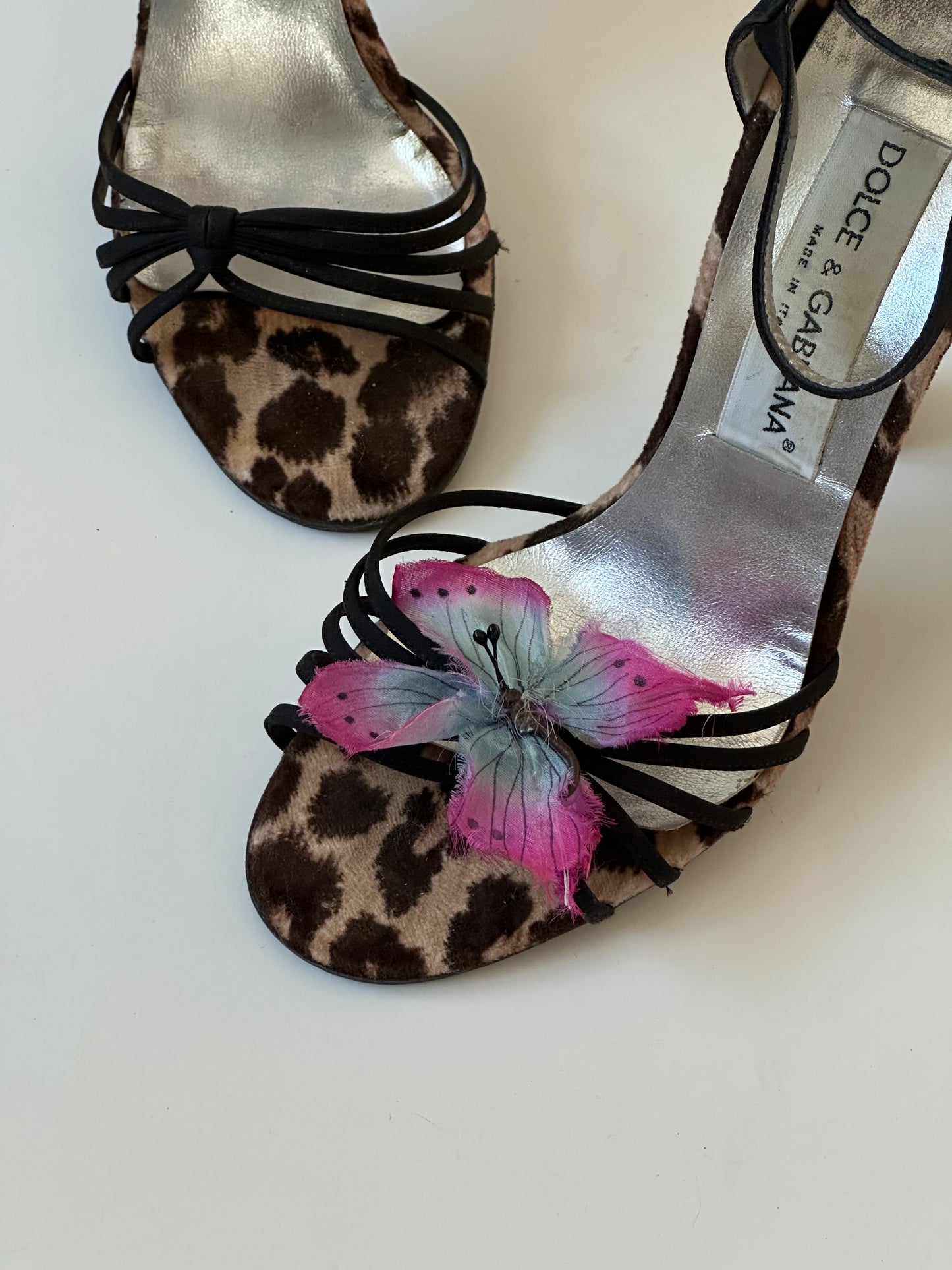 Dolce & Gabbana 1990's Butterfly Heels *rare* (36)