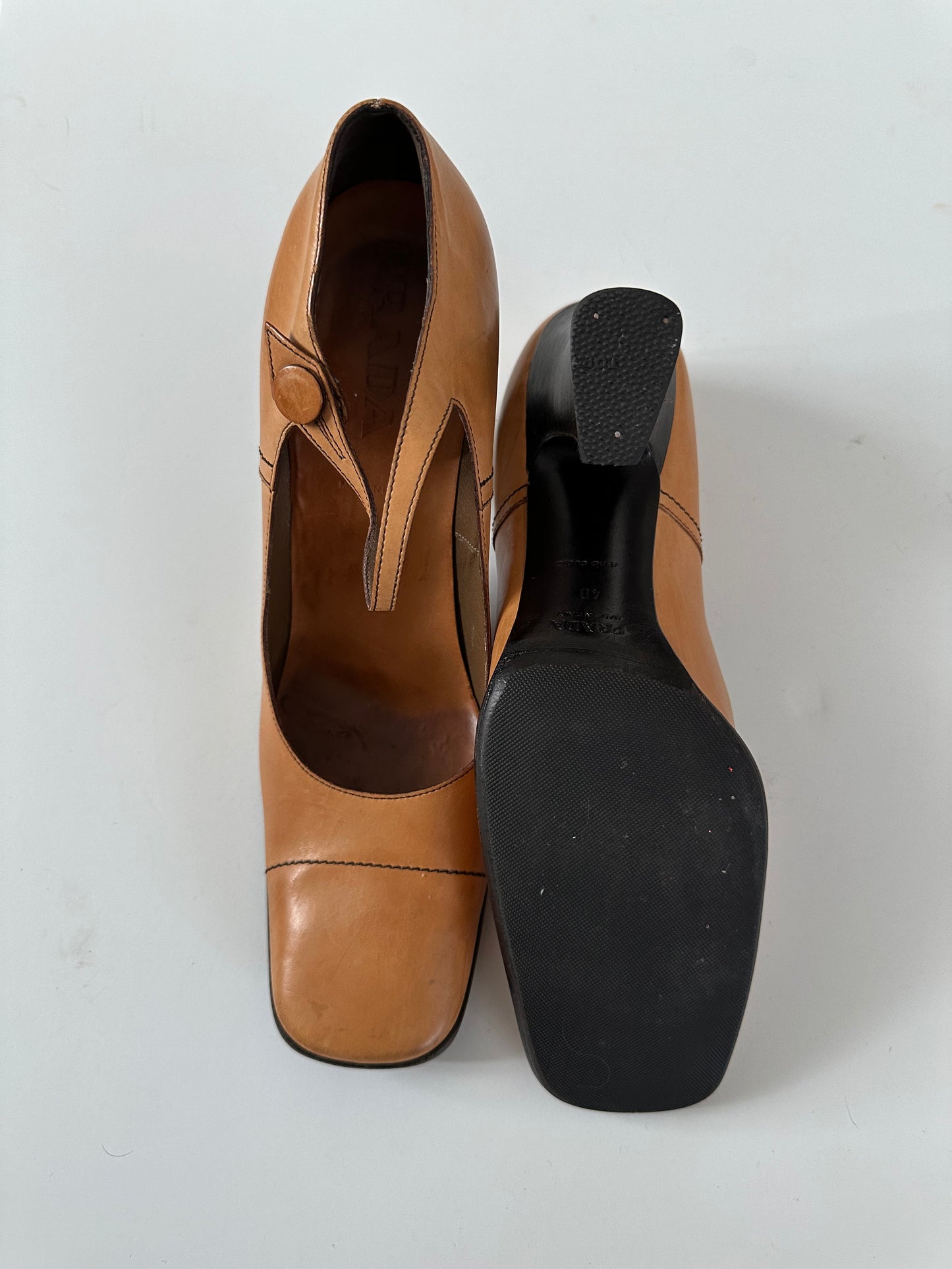 Prada Mary Jane Heel (40)