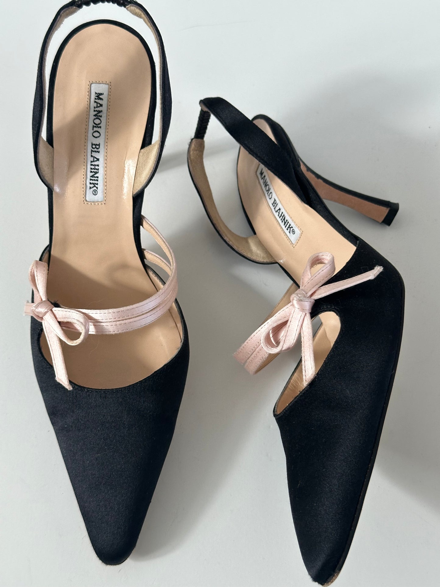 Manolo Blahnik Two Tone Slingback (39)