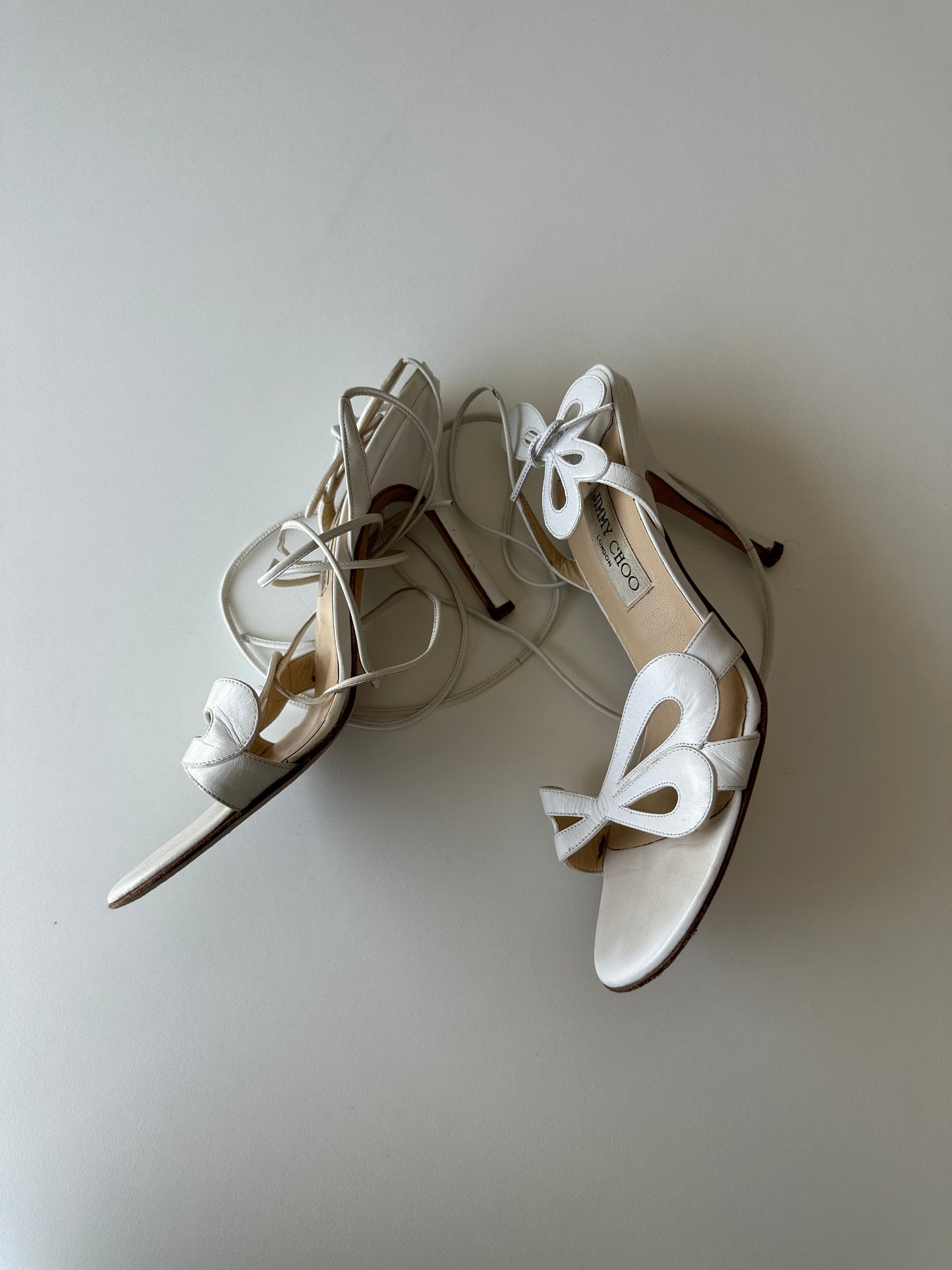 Jimmy Choo Butterfly Wrap Heel (39)