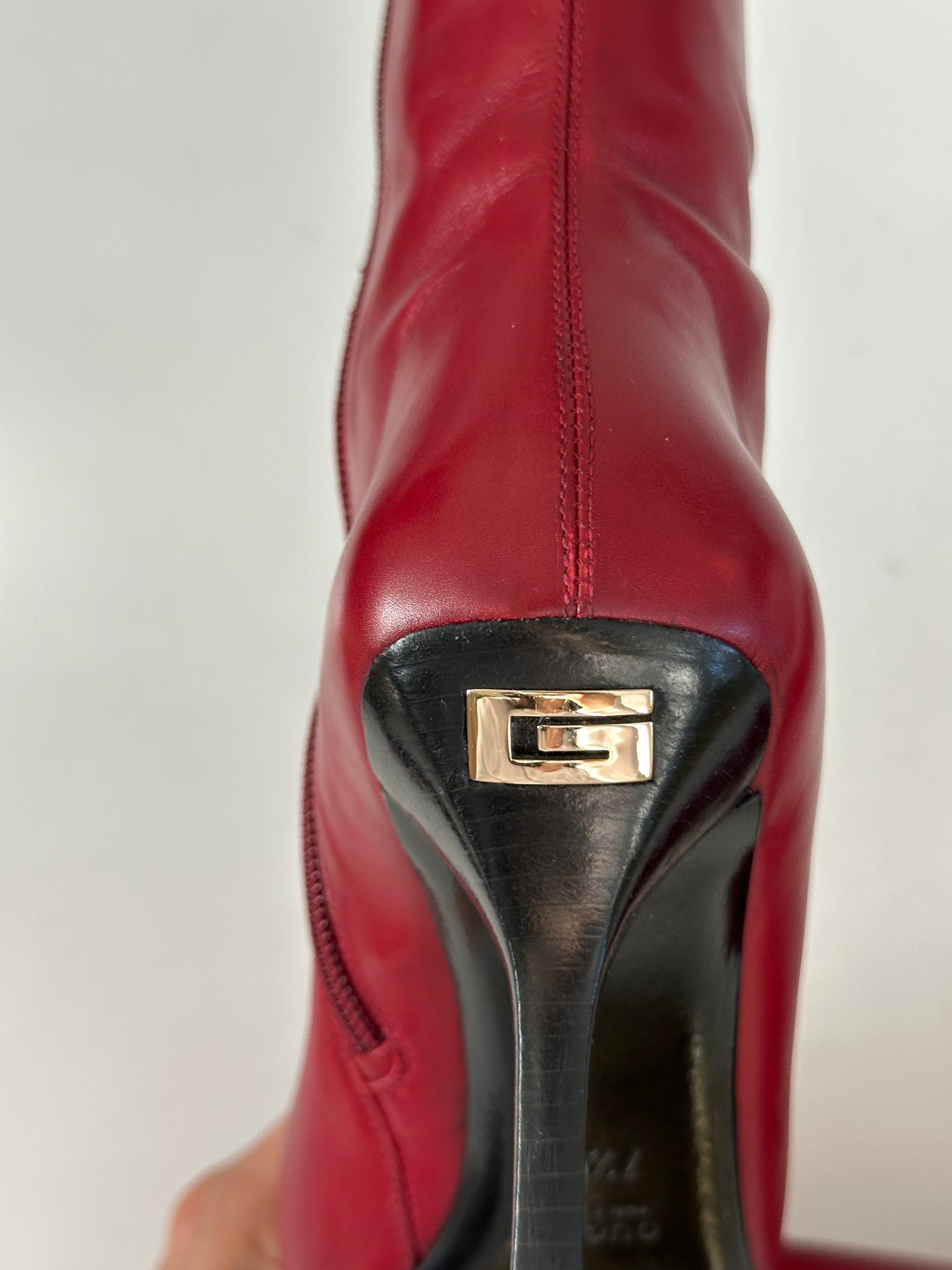 Gucci Mid Calf Boots (37.5)