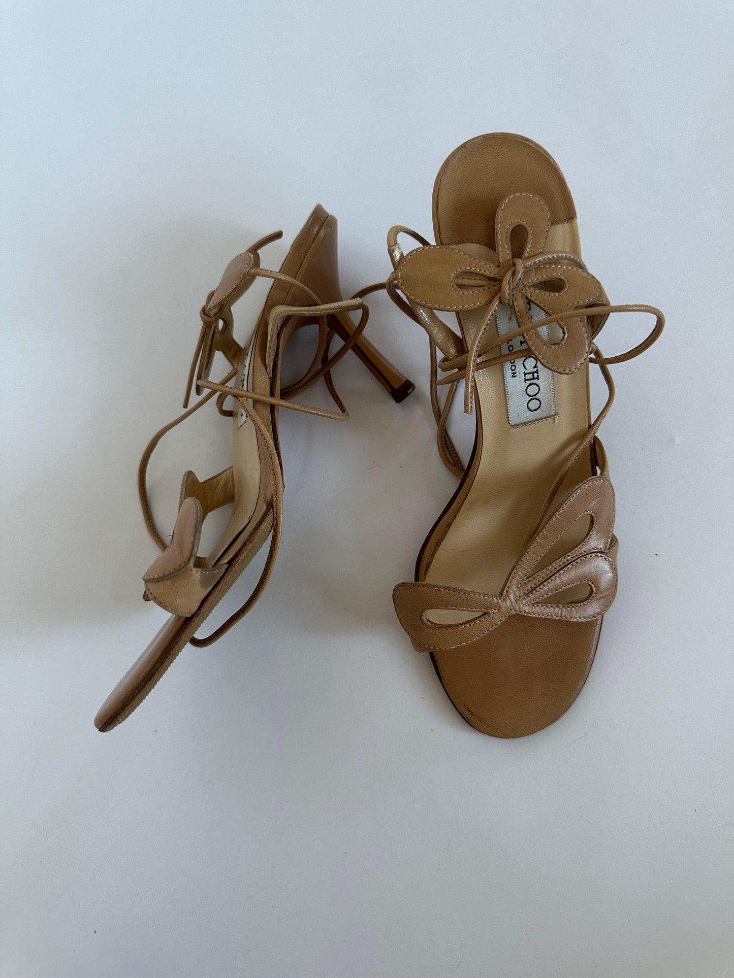 Jimmy Choo Butterfly Wrap Heel (36)