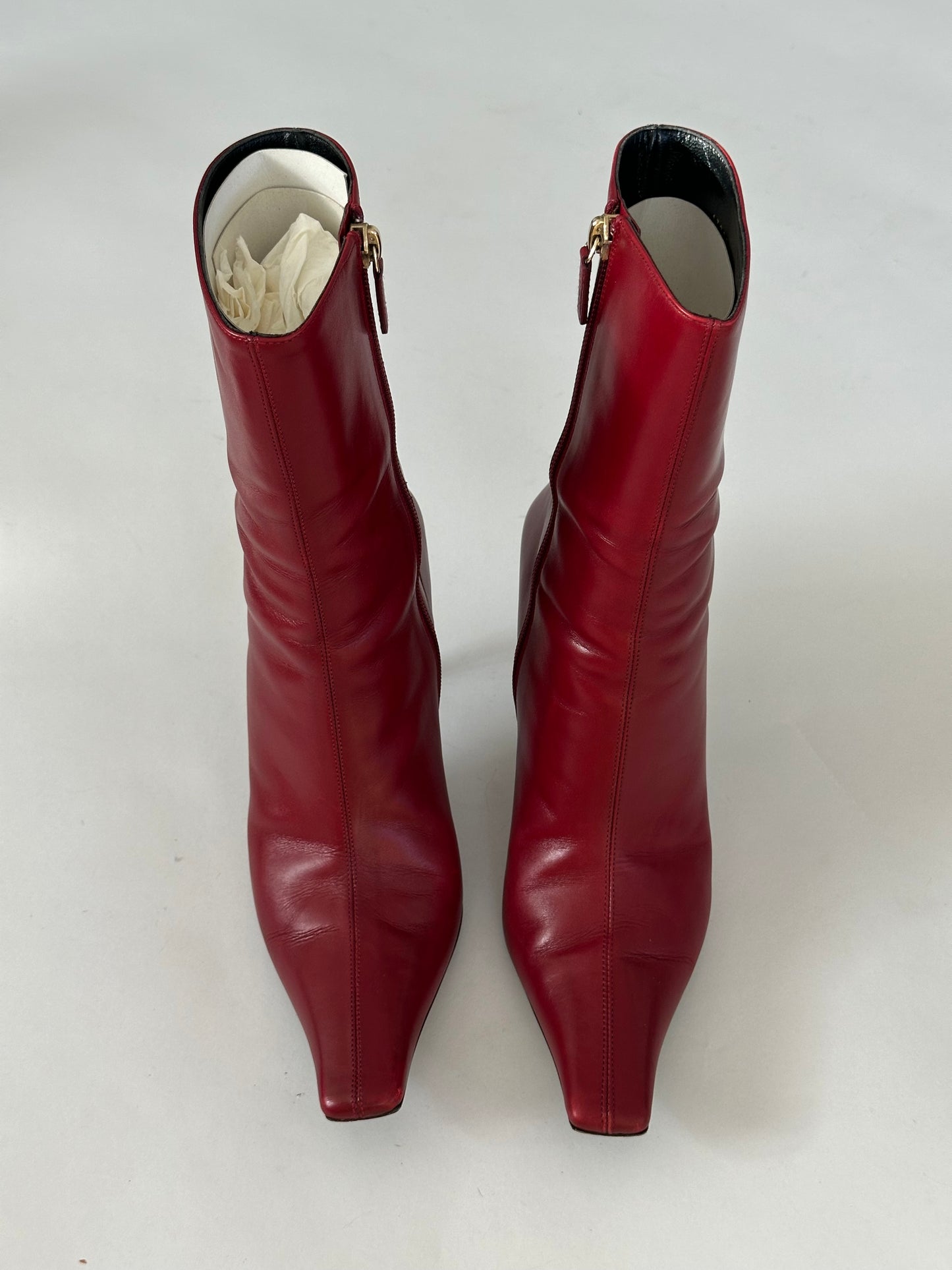 Gucci Mid Calf Boots (37.5)