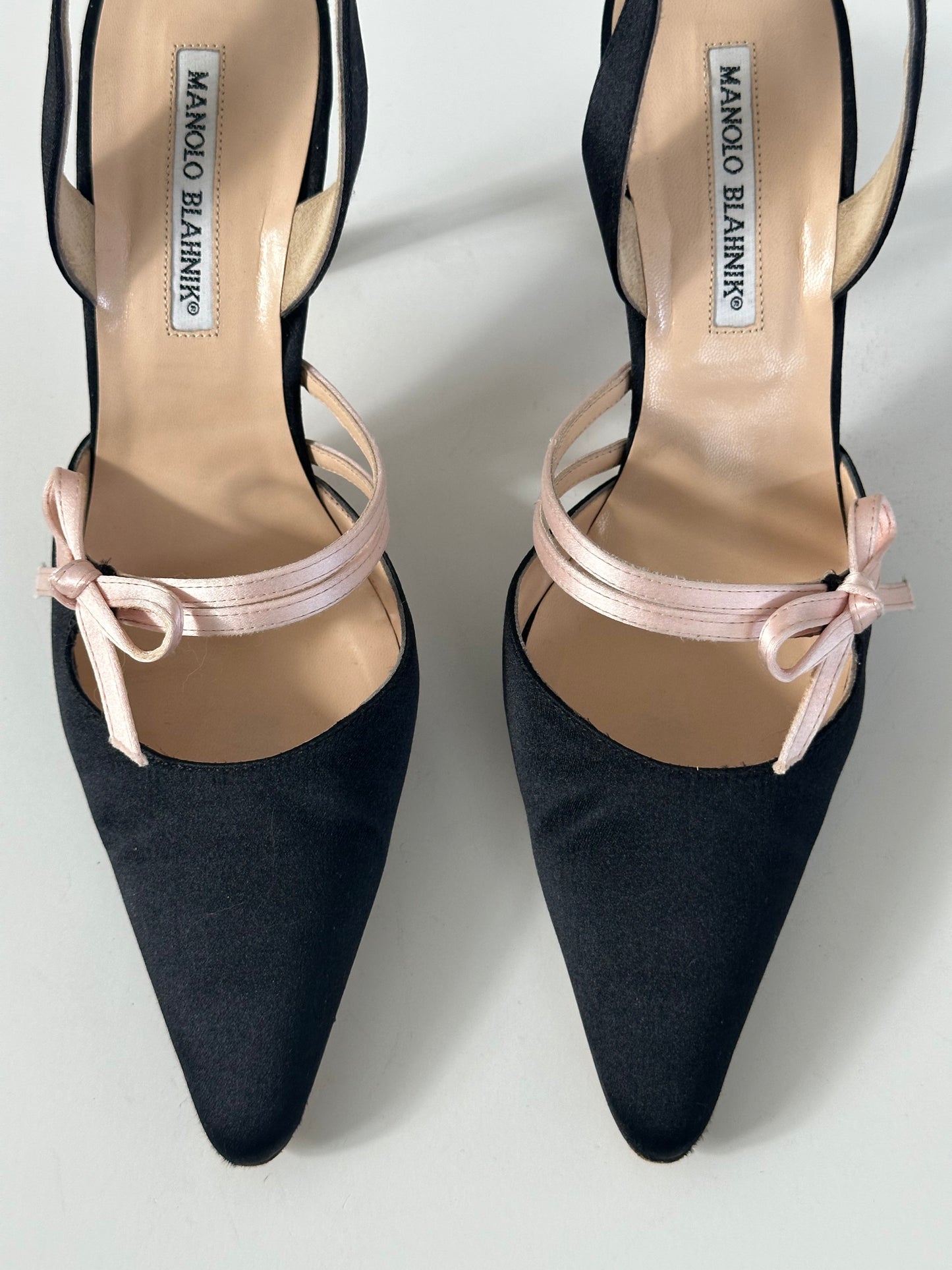 Manolo Blahnik Two Tone Slingback (39)