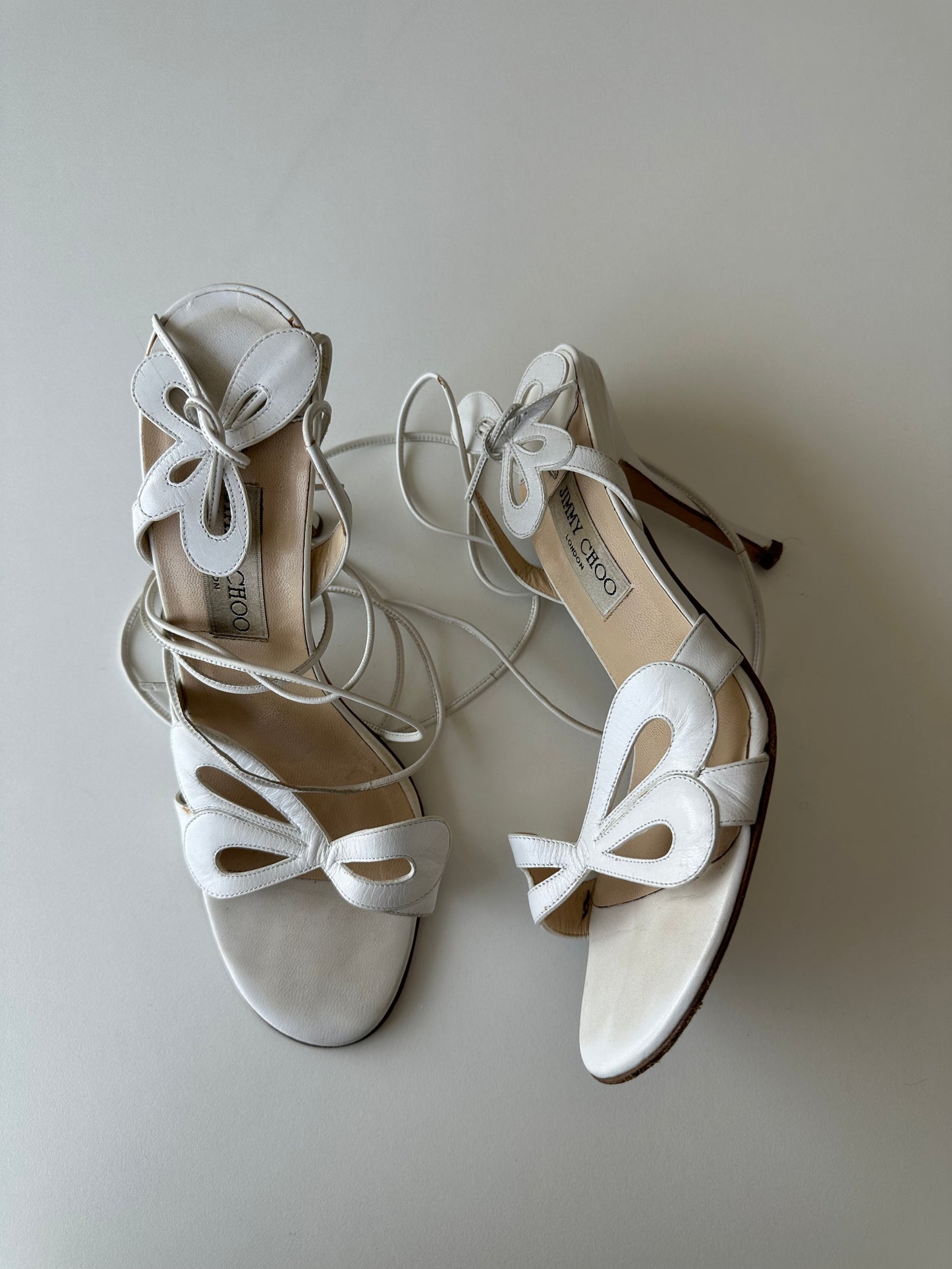 Jimmy Choo Butterfly Wrap Heel (39)