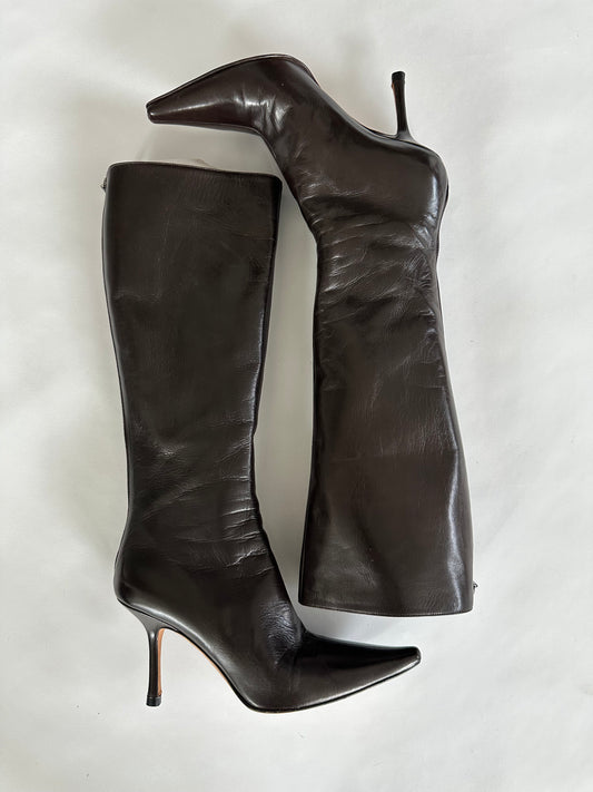 Jimmy Choo Leather Boots (39.5)