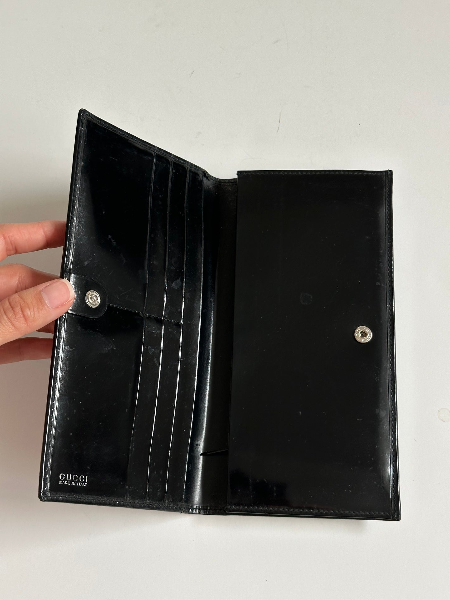 Gucci Horsebit Black Wallet