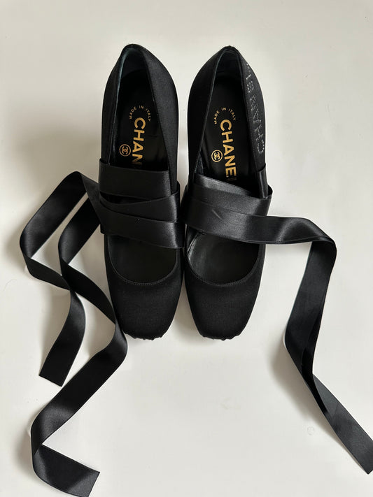 Chanel Ballerina Heels (37.5)