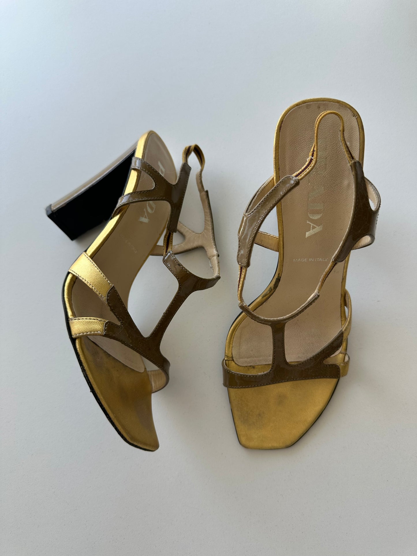 Prada Y2K Strappy Heel (36.5)