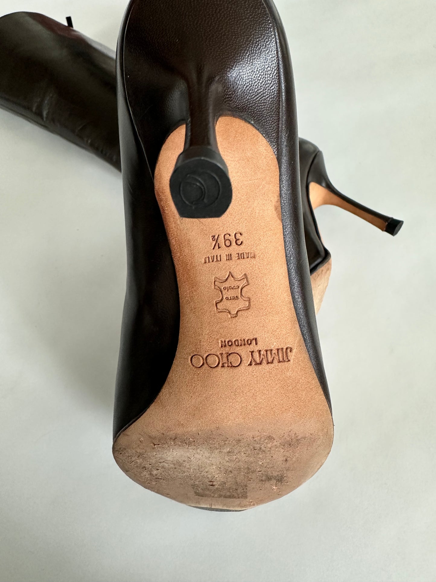 Jimmy Choo Leather Boots (39.5)