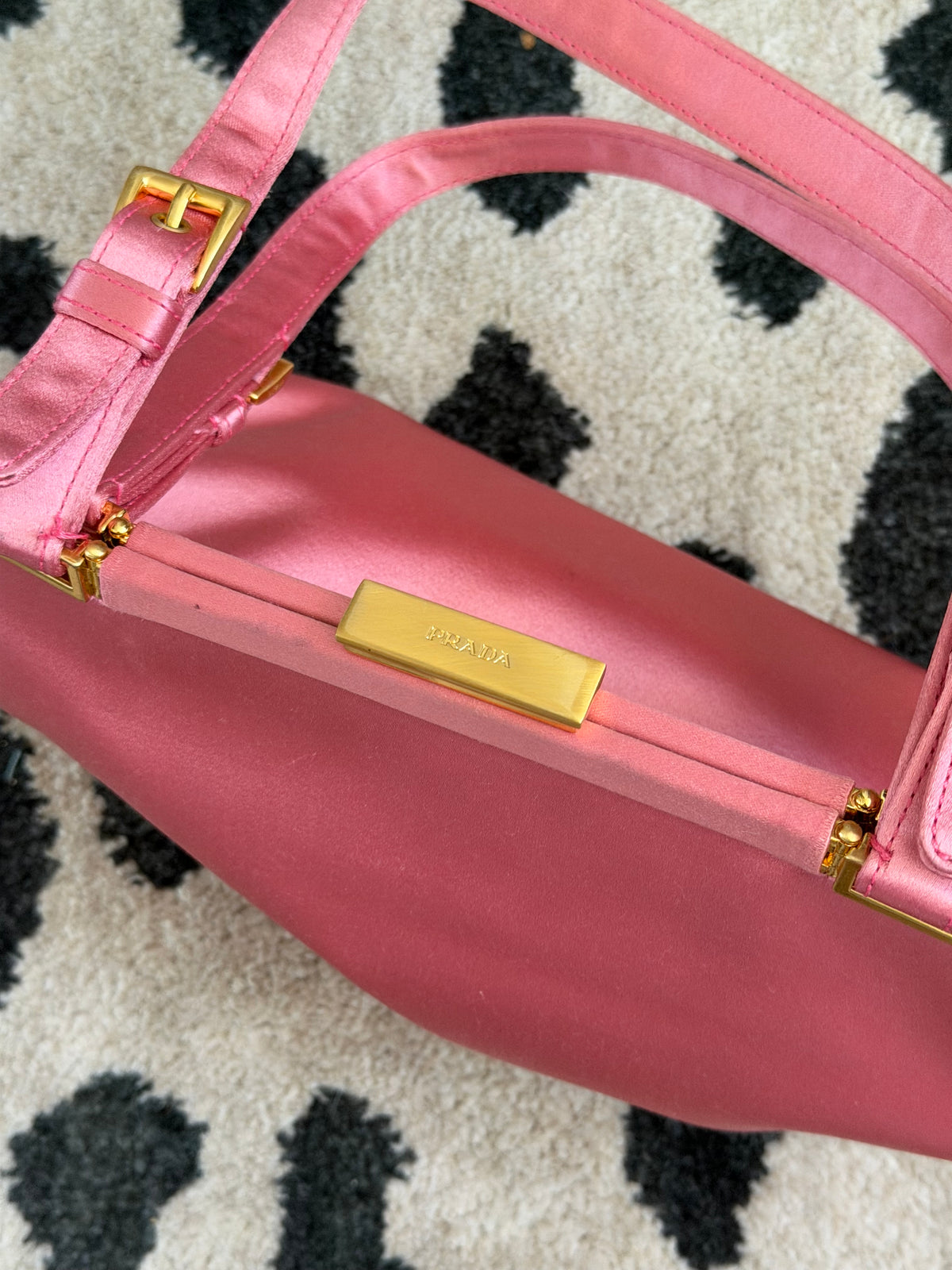 Prada Raso Frame Bag
