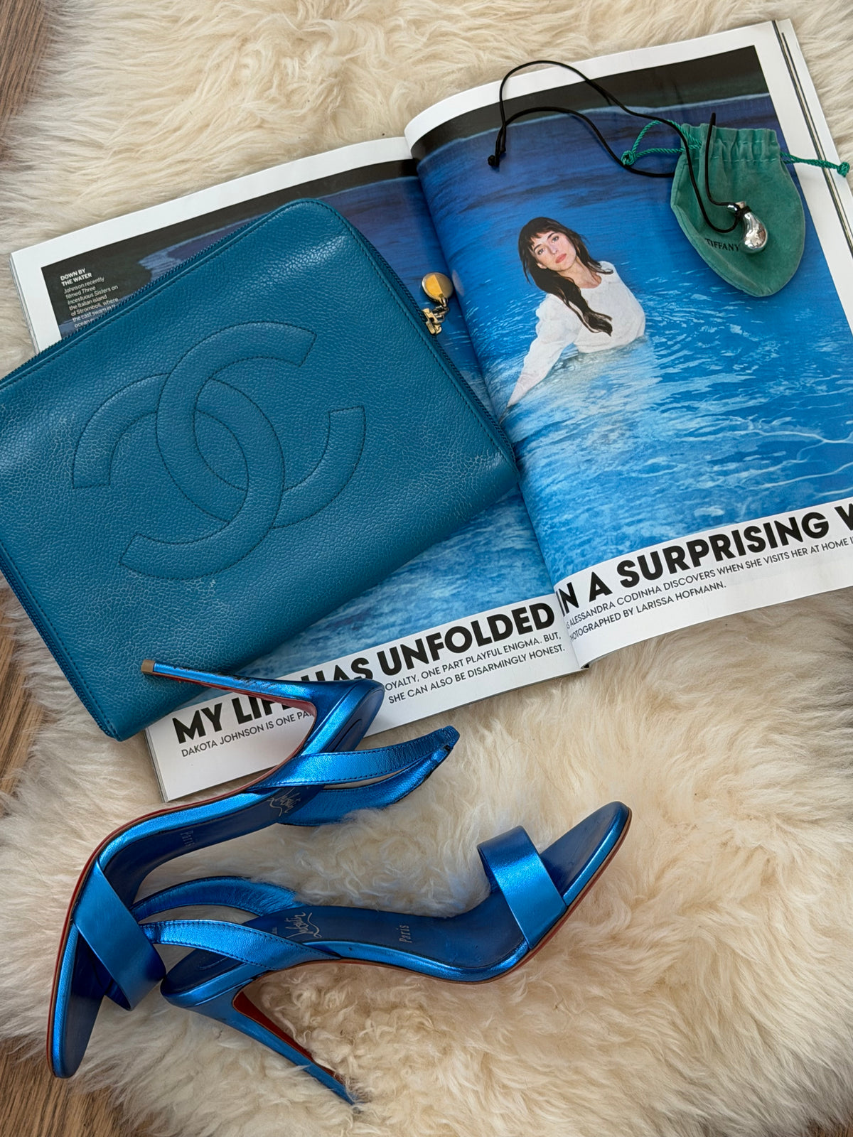 Chanel CC Portfolio Clutch